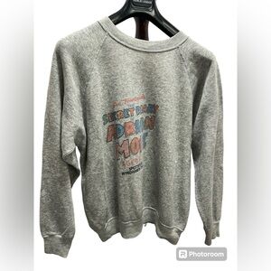 Vintage womens grey graphic promotional Sweater hoodie size extra large …